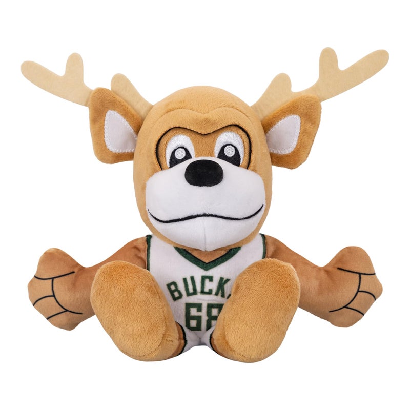 Bleacher Creatures Milwaukee Bucks Bango 8"" NBA Mascot Kuricha Sitting Plush - Soft Chibi Inspired Mascot - Image 1